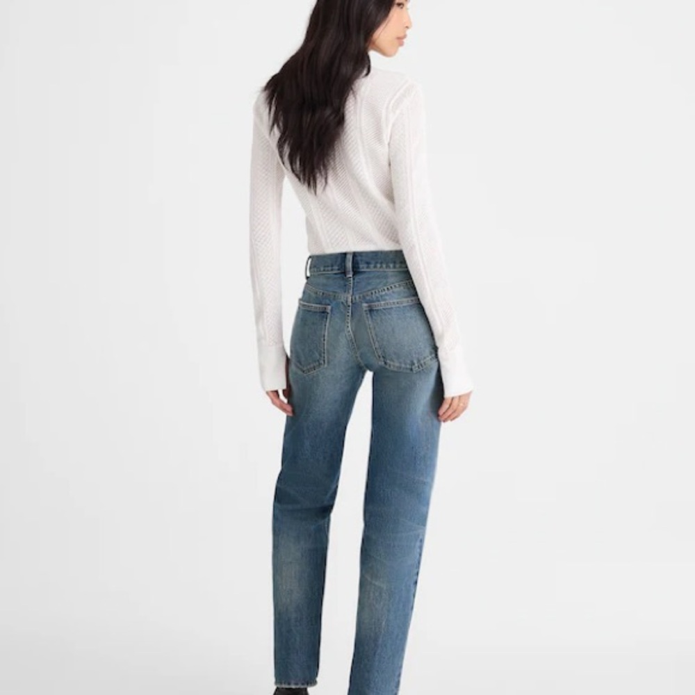 Madewell x Kaihara Selvedge Denim Dean Easy Straight‎ Jean Size 28 NWOT